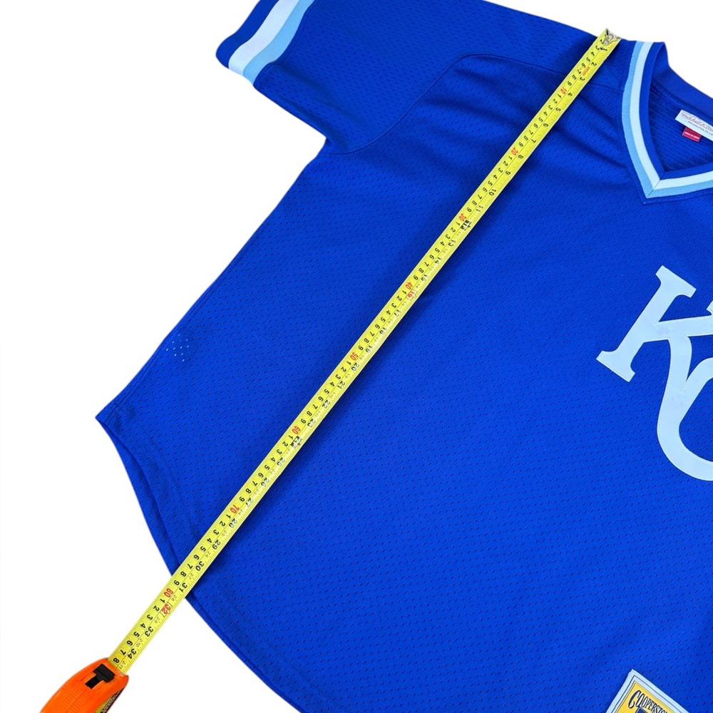 Mitchell & Ness Bo Jackson Jersey 1989 Kansas City Royals #5 Blue Mens Size XXL - Picture 3 of 12